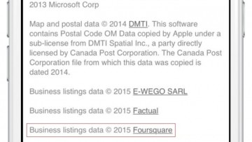 Apple и Foursquare стали партнёрами