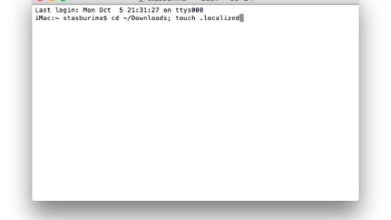 Если папка «Загрузки» в Finder стала называться «Downloads»