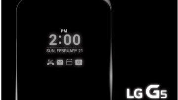 Дисплей LG G5 будет всегда включен