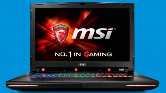 Первый в мире игровой ноутбук с функцией управления взглядом