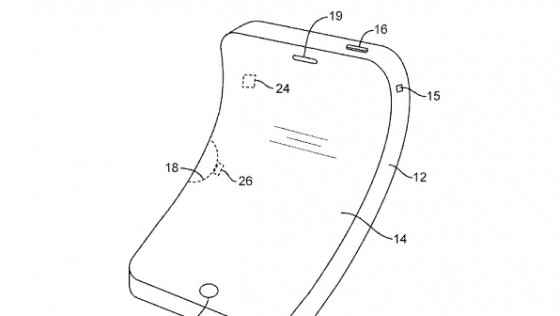 Apple получила патент на гнущийся iPhone