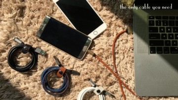 Универсальный кабель LMcable с коннекторами Lightning и microUSB