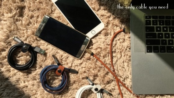 Универсальный кабель LMcable с коннекторами Lightning и microUSB